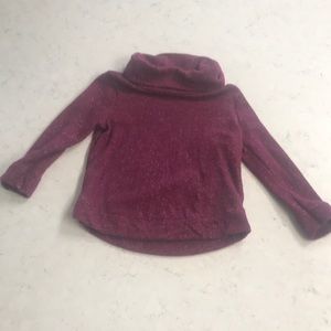 Little Girls Cranberry Tunic Top